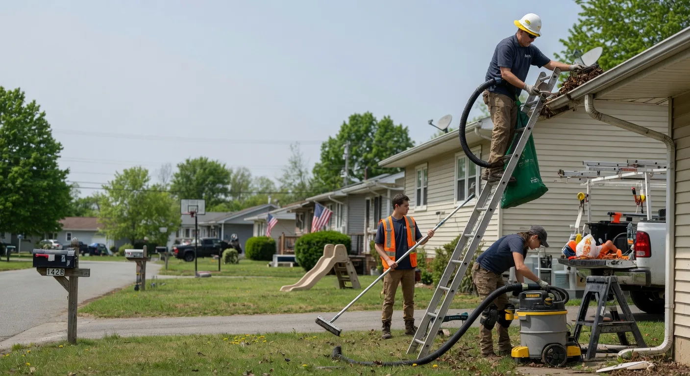 Gutter Installation in Helmsburg, IN near me